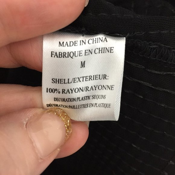 Theory 3/4 Sleeve Sequined Cocktail Dress size M - Picture 5 of 7